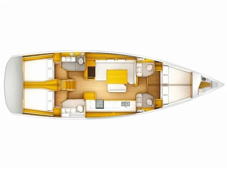 Sailboat rental in Alimos - Jeanneau sun odyssey 519 (4cab)