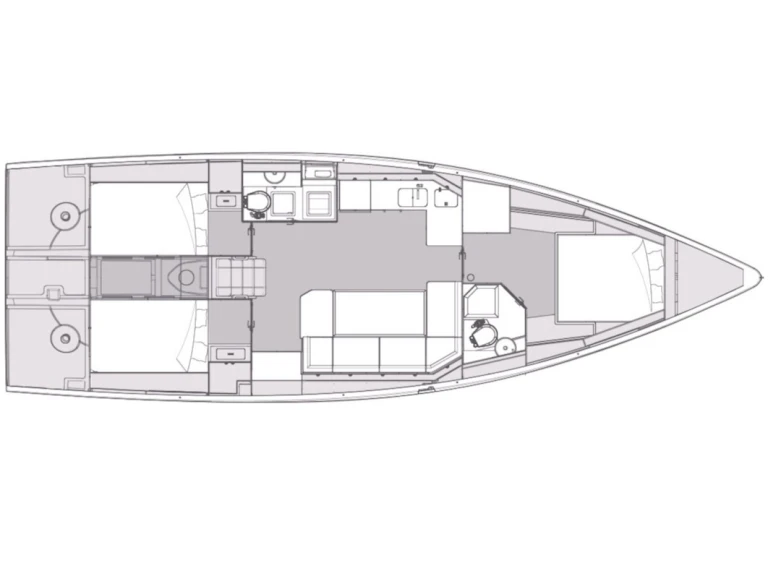 Elan Impression 45.1 in Betina on SamBoat