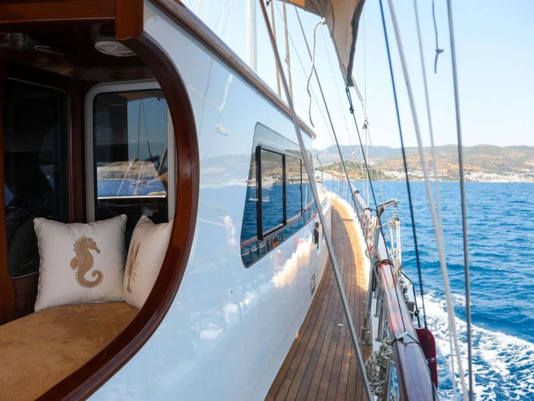 Bareboat Rental Luxury Yacht Gulet with a boat licence