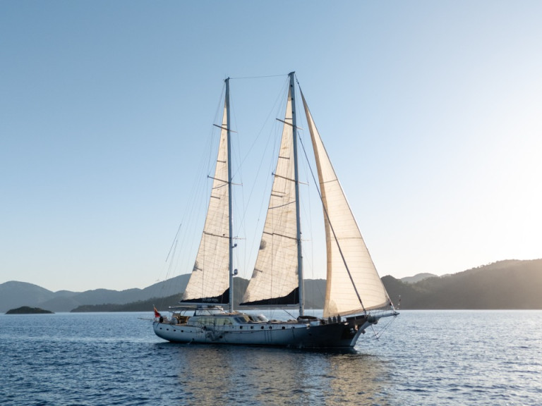 Rent a Custom Made Silver Moon Bodrum