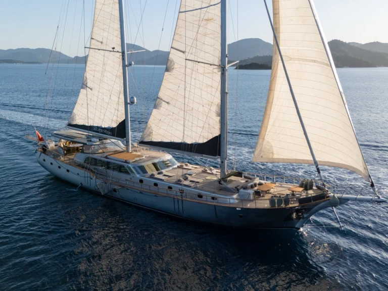 Rent a Custom Made Silver Moon Bodrum