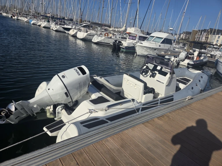 RIB rental with or without captain Brig Arzon