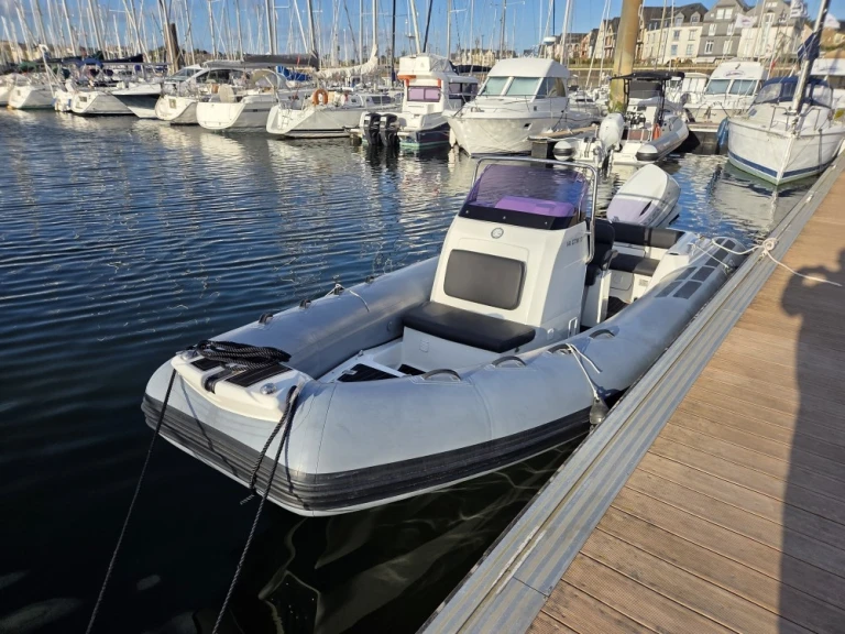 Bareboat Rental RIB Brig with a boat licence