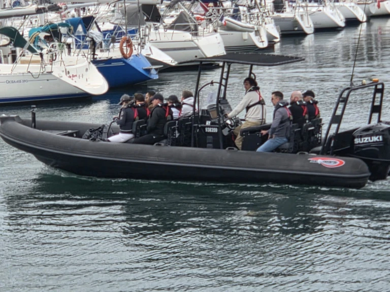 Bareboat Rental RIB Searib's with a boat licence