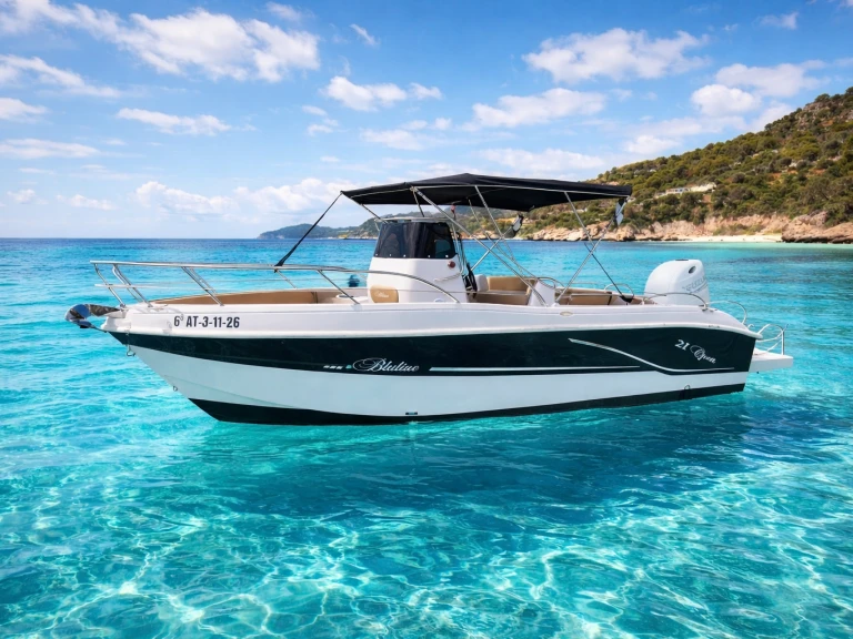 Yacht charter Marina De Cala D'Or cheap bluline 21 open