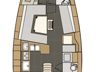 Elan Impression 45 charter bareboat or captained in  Biograd na Moru