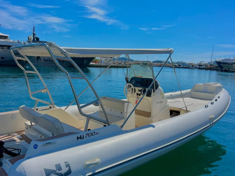 RIB rental with or without captain Nuova Jolly Beaulieu-sur-Mer