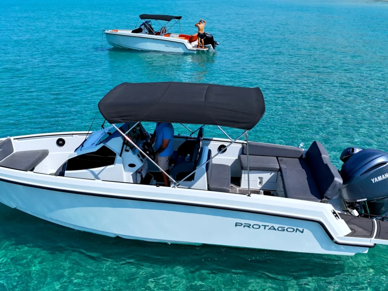 Protagon Space 25 charter bareboat or captained in  Zakynthos