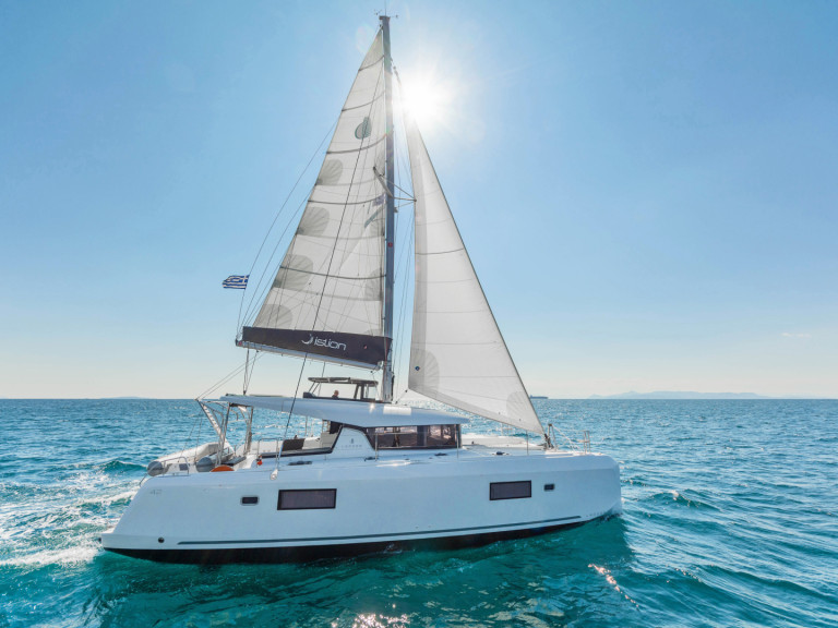 Catamaran rental with or without captain Lagoon Skiathos
