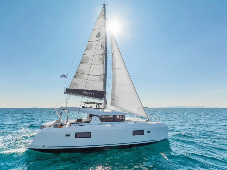 Catamaran rental with or without captain Lagoon Skiathos