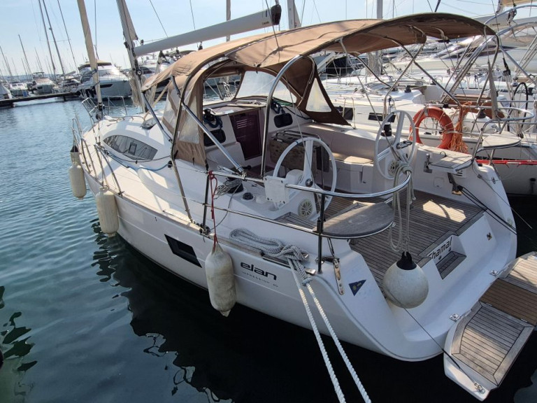 Elan Impression 40 charter bareboat or captained in  Punat