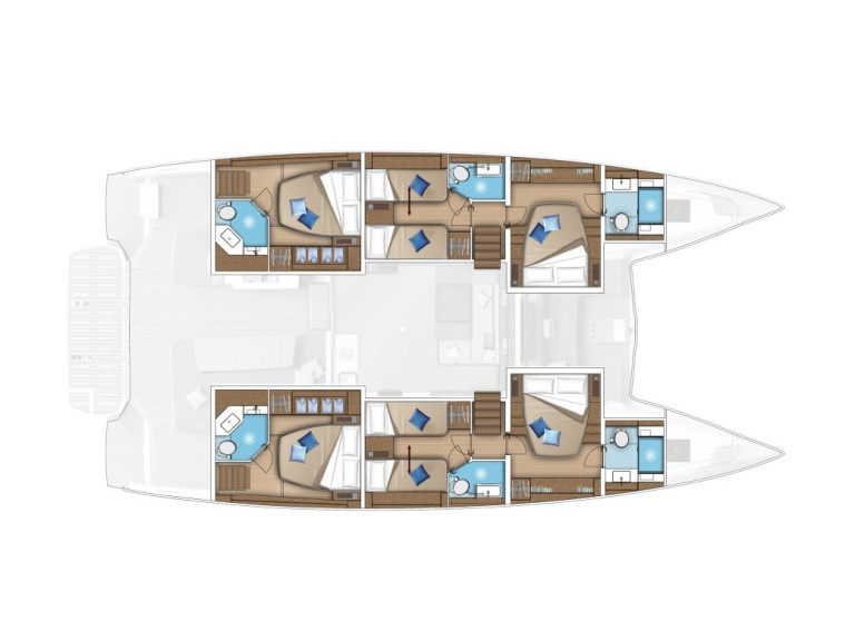 Boat rental Lagoon Lagoon 55 in Olbia on Samboat