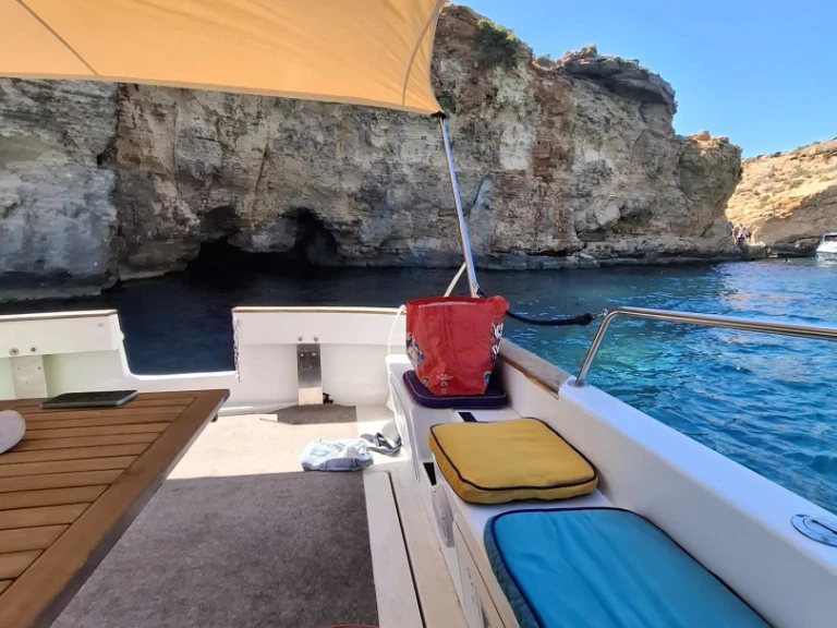 Bareboat Rental Motorboat Bayliner with a boat licence
