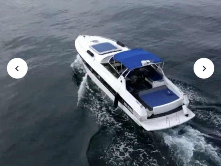 Bareboat Rental Motorboat Partenautica with a boat licence