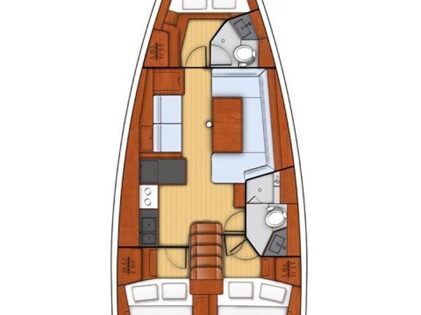 Sailboat rental in Palma de Mallorca - Bénéteau Oceanis 41.1