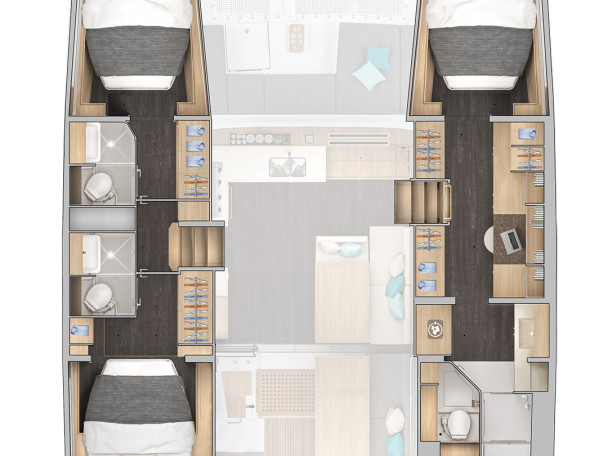 Catamaran for rent Marsh Harbour at the best price