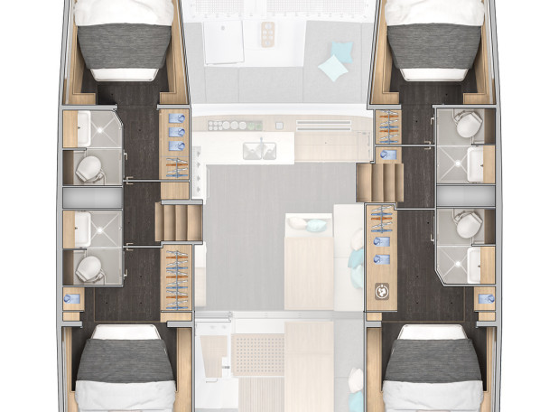 Lagoon Lagoon 43 in Mai Khao on SamBoat