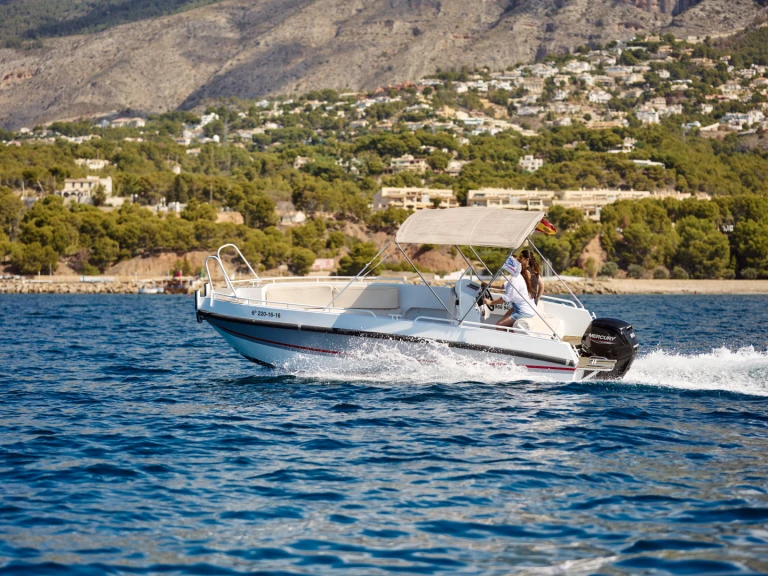 Motorboat rental with or without captain Gasparet Altea