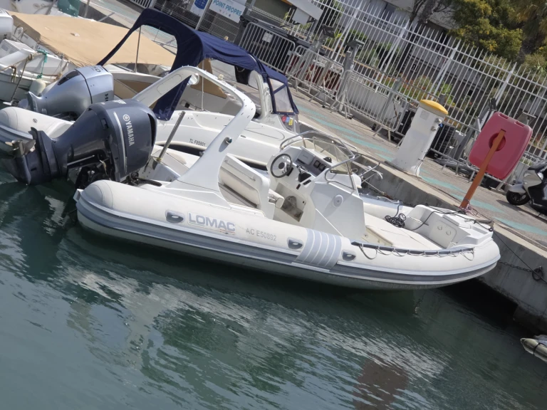 RIB rental with or without captain Lomac Toulon