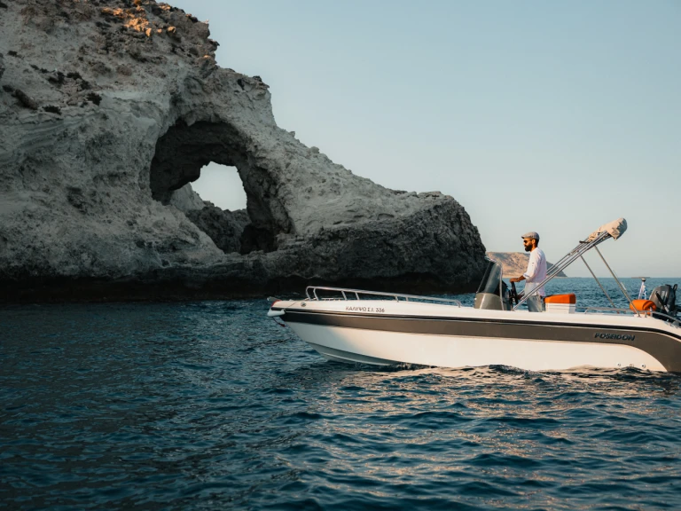 Motorboat rental in Órmos Makry-Gialoú - Poseidon BLU WATER 185