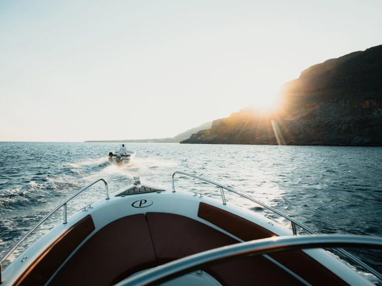 Motorboat rental with or without captain Poseidon Órmos Makry-Gialoú