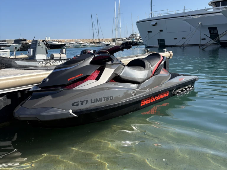 Sea-Doo GTI limited 155 charter bareboat or captained in  Antibes