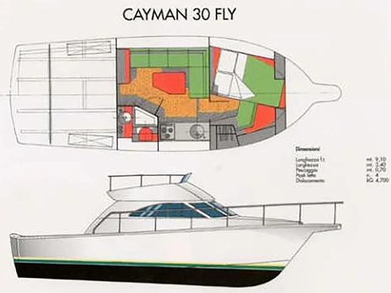 Motorboat rental with or without captain Cayman Naples