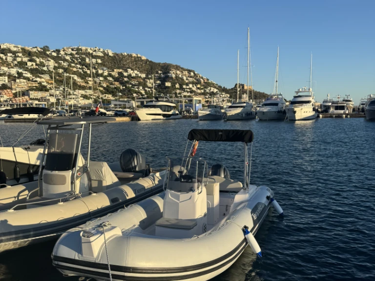 Capelli F130LA charter bareboat or captained in  Roses