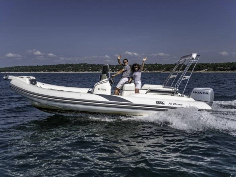 Bsc BSC 70 Classic charter bareboat or captained in  Grand Piquey