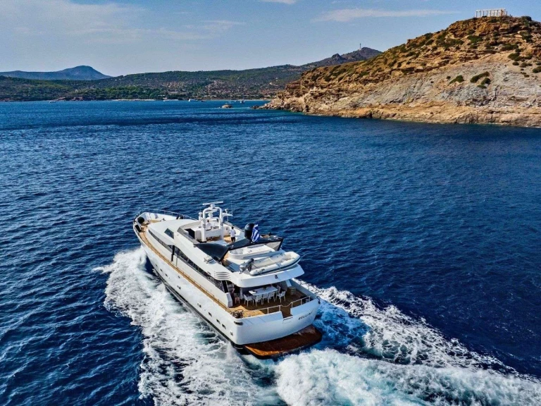 Cantieri di Pisa, Italy BELLINI charter bareboat or captained in  Greece