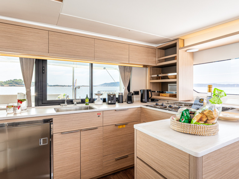 Lagoon Lagoon 46 charter bareboat or captained in  Gouvia