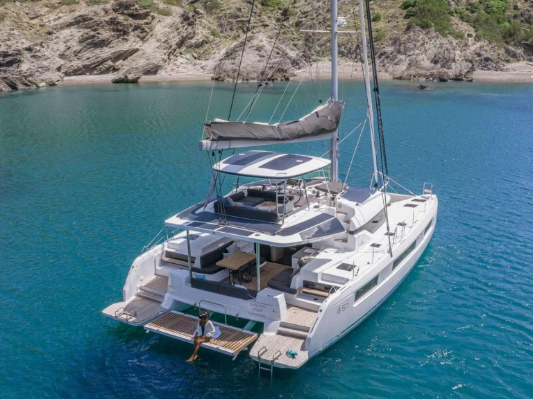 Catamaran rental with or without captain Lagoon Antibes