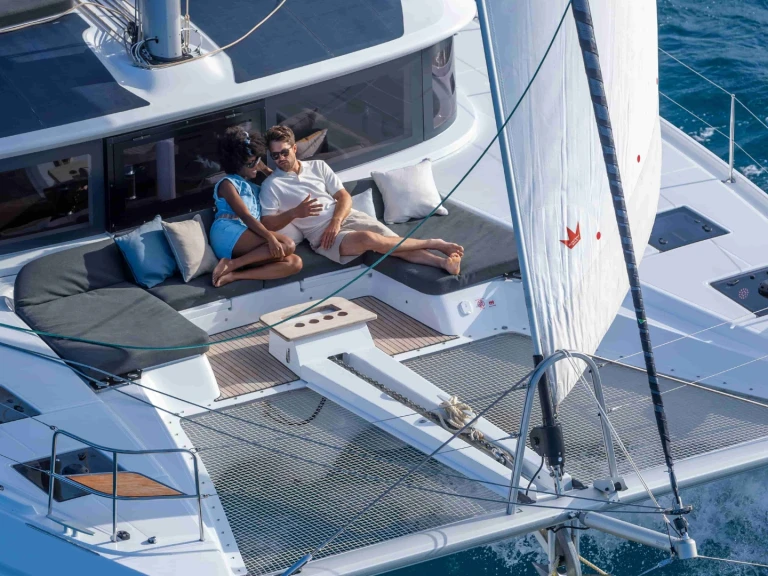 Bareboat Rental Catamaran Lagoon with a boat licence