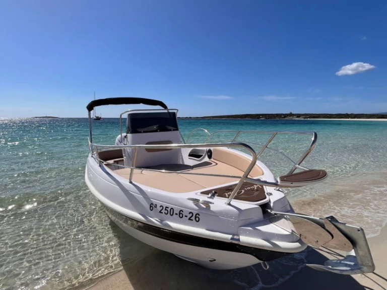 Motorboat rental with or without captain Blumax Ibiza Town