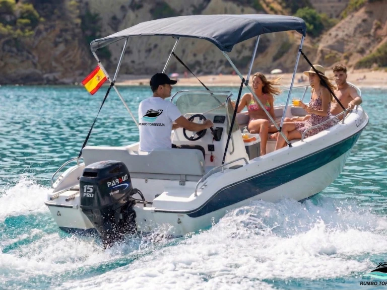 Sessa Marine Ocean 460 charter bareboat or captained in  Torrevieja