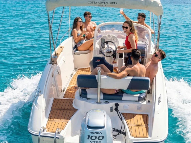 Yacht charter Torrevieja cheap Quicksilver 600 Commander