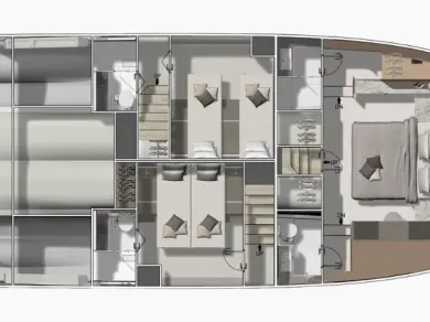 Boat rental 2 PRESTIGE M48 in Ajaccio on Samboat