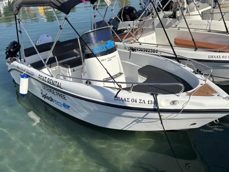 Motorboat rental with or without captain Poseidon Faliraki
