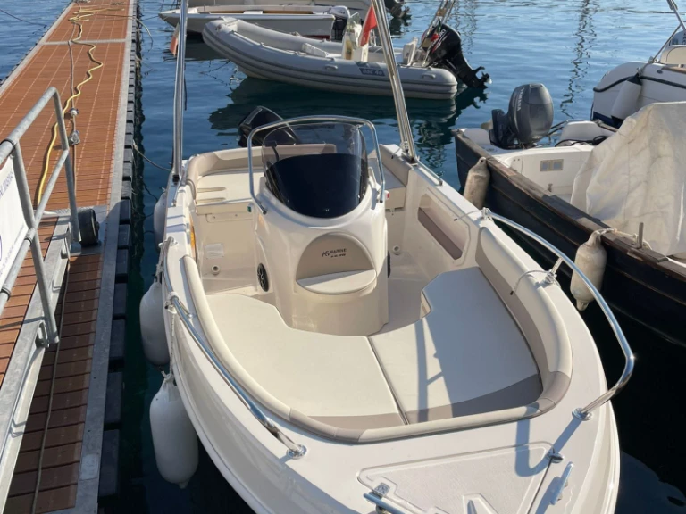 Bareboat Rental Motorboat As Marine with a boat licence