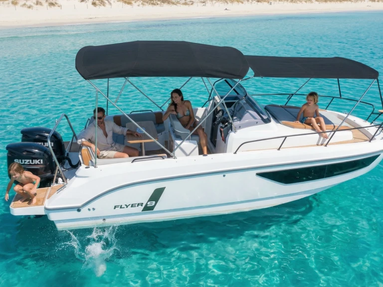 Bénéteau FLYER 9 SUNdeck in Ibiza Town on SamBoat