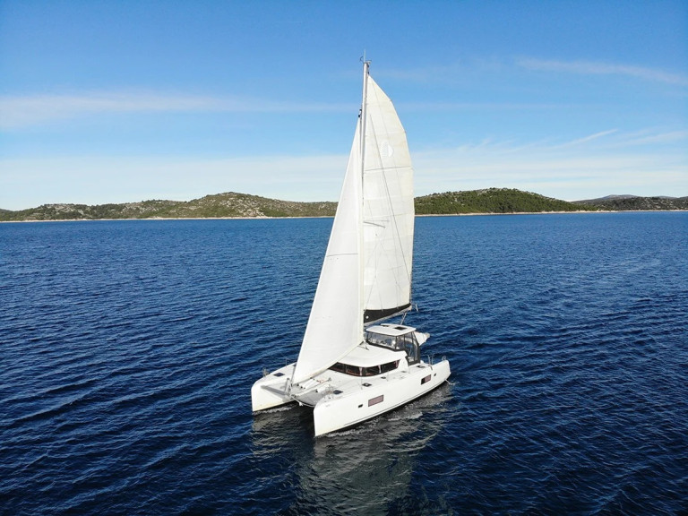 Bareboat Rental Catamaran Lagoon with a boat licence