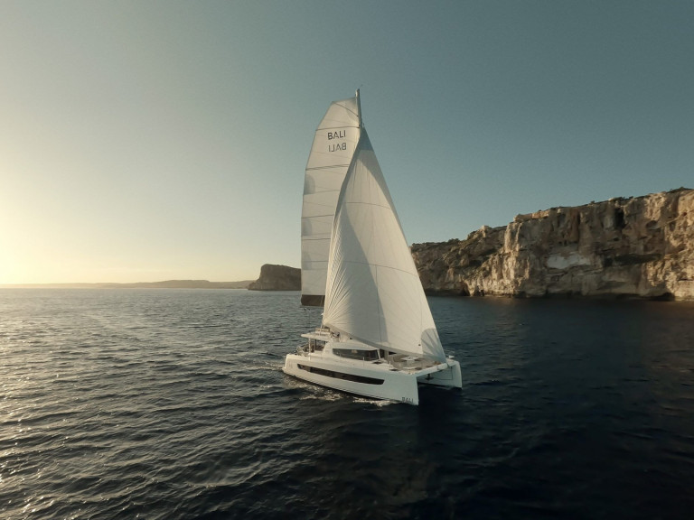 Bareboat Rental Catamaran Bali with a boat licence