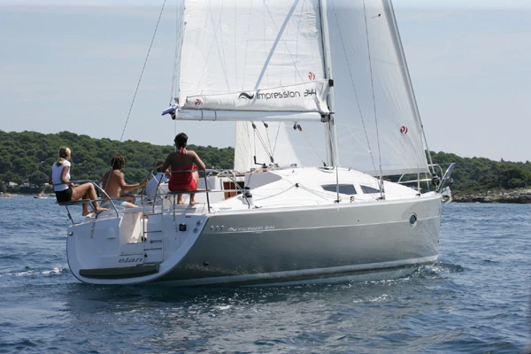 Bareboat Rental Sailboat Elan with a boat licence