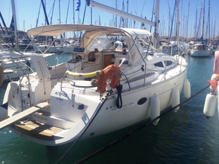 Bareboat Rental Sailboat Elan with a boat licence