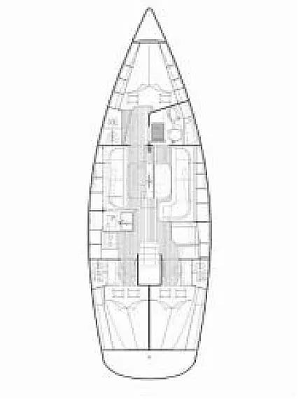 Bareboat Rental Sailboat Bavaria with a boat licence