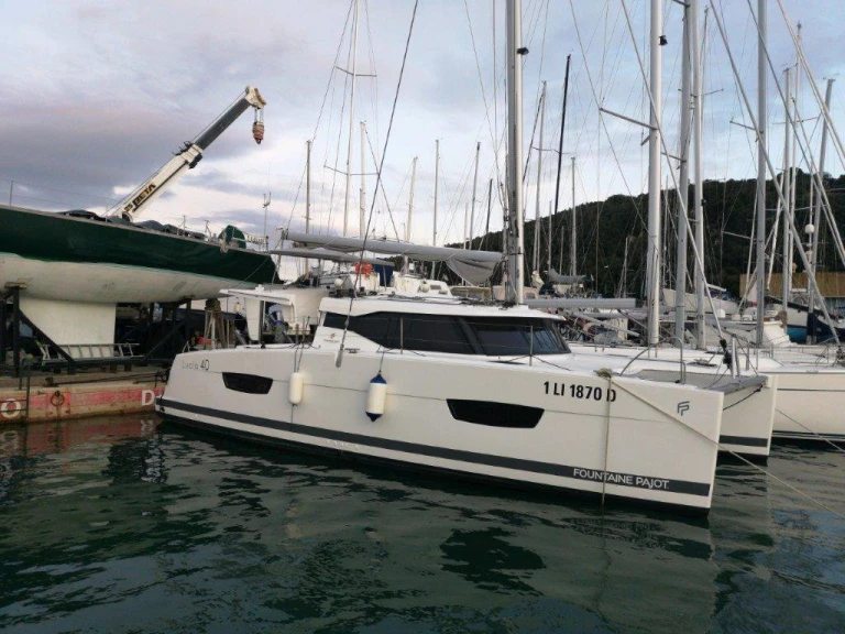 Fountaine Pajot Lucia 40 in Portisco on SamBoat