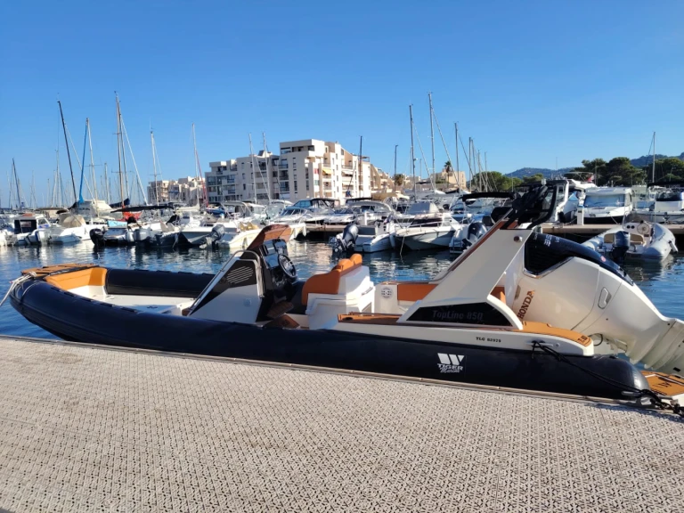 RIB rental with or without captain Tiger Bormes-les-Mimosas