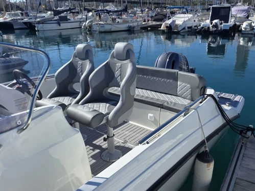 AQUA S7 charter bareboat or captained in  Alicante