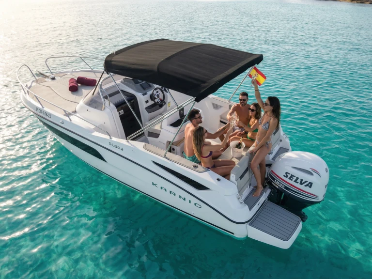 Motorboat for rent Ibiza Town at the best price