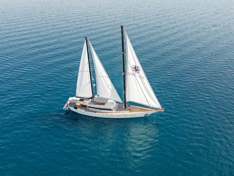 Bareboat Rental Sailboat  with a boat licence